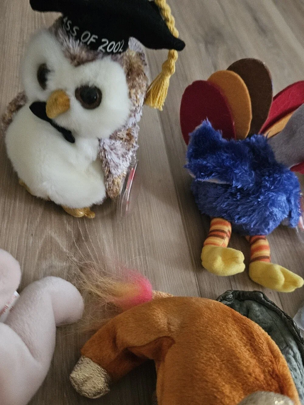 Lot Of 17 Ty Beanie Babies Small Pet Plush Lot Beanie Baby Lot Huge Haul